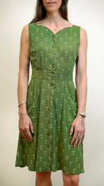 Sheet Dress in Green Sprout