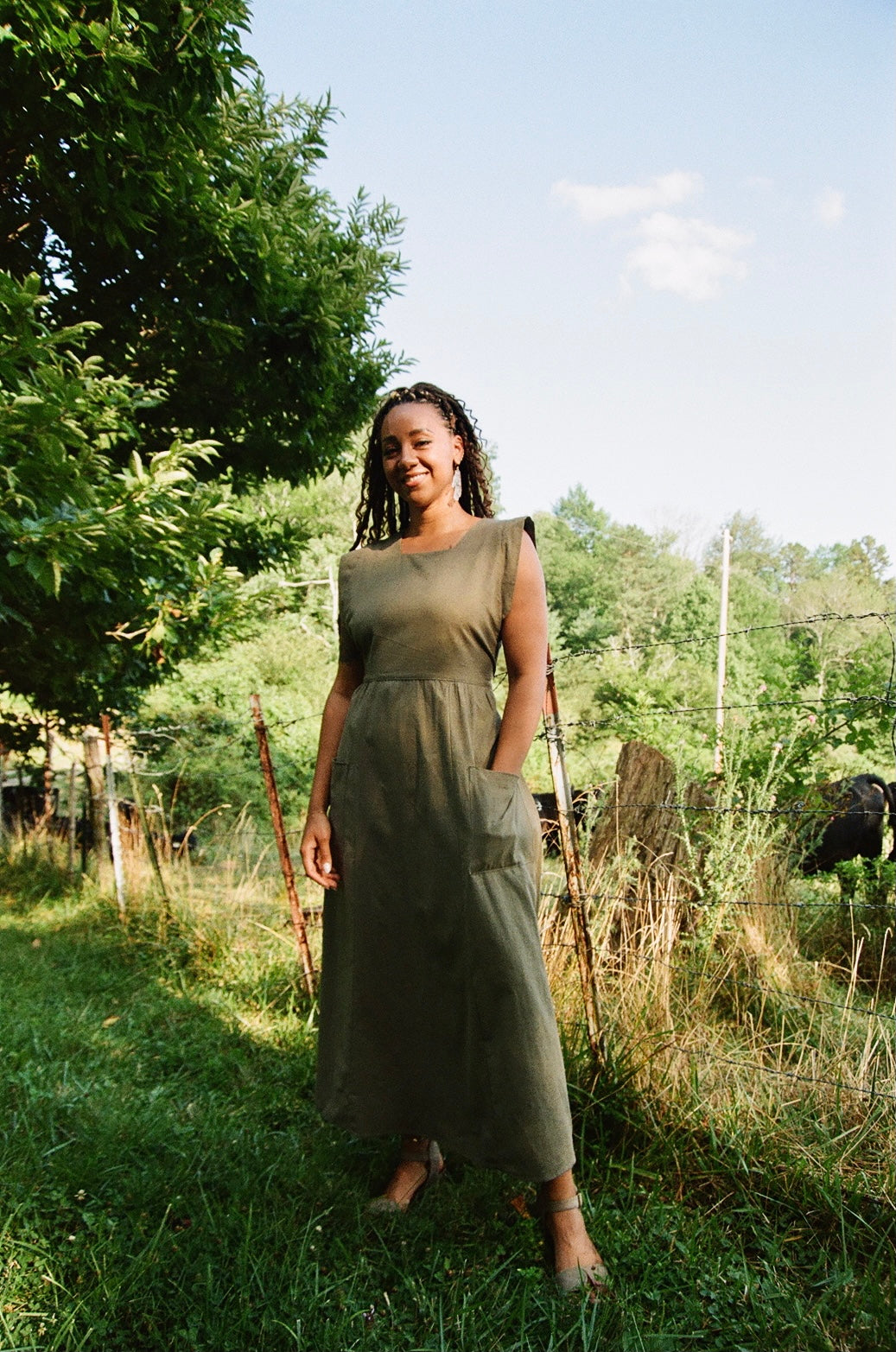 Ivy Dress in Black by Field Day