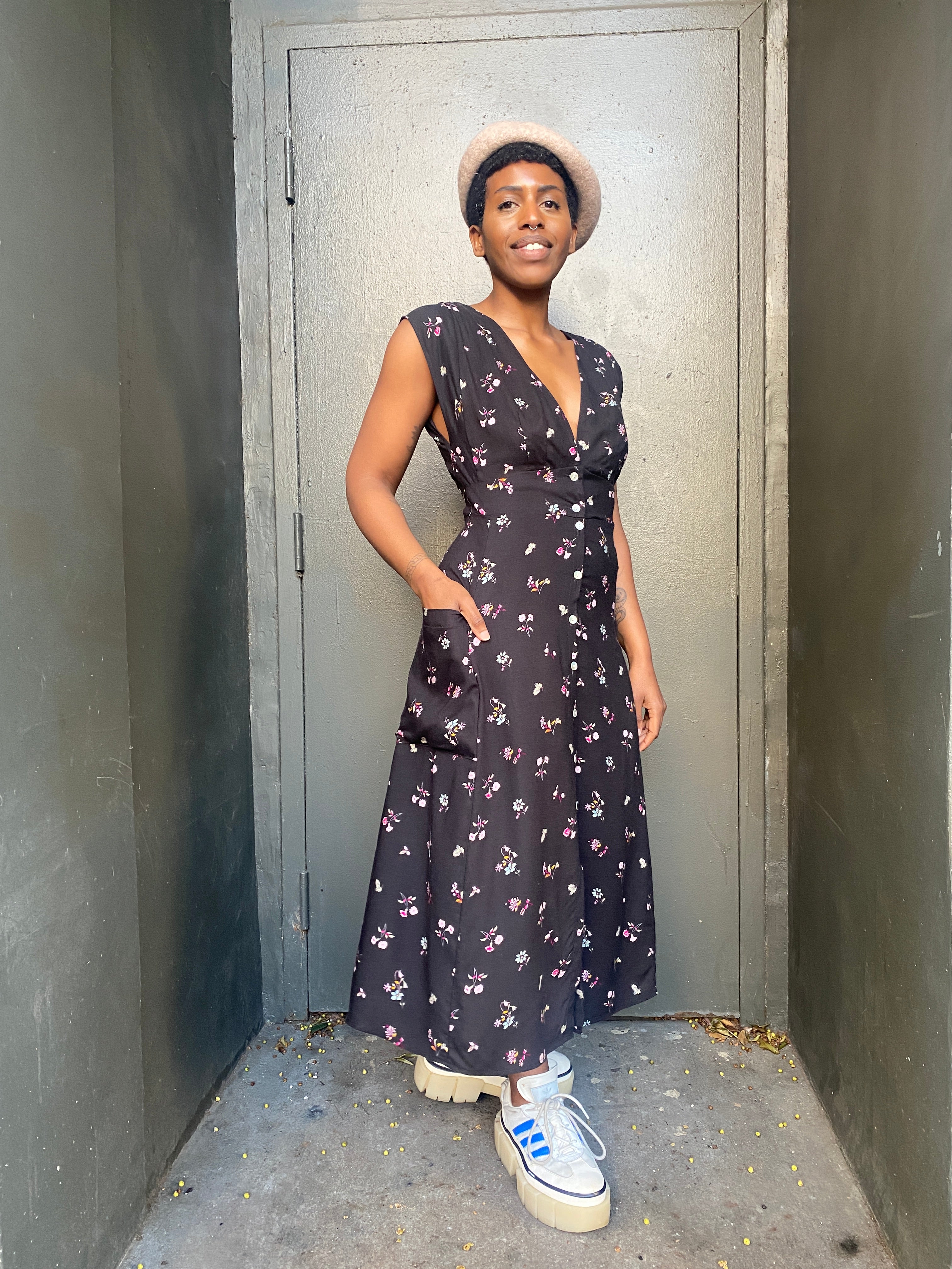 FIELD OF ROSES DRESS