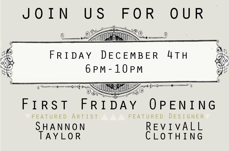 First Friday at Field Day & Friends with Shannon Danielle Taylor + RevivALL Clothing