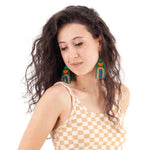 Beaded Balance Earrings