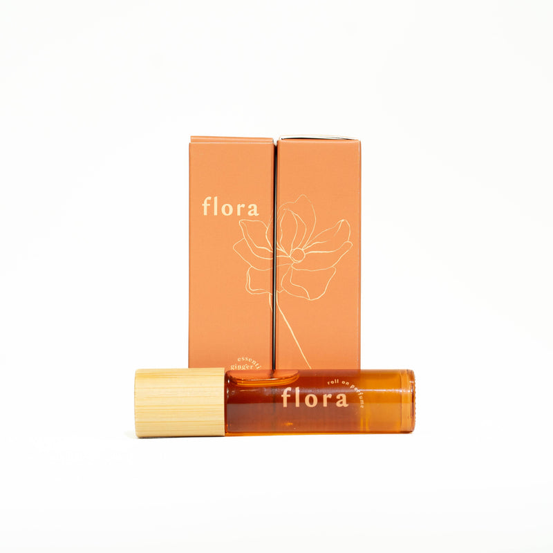 Roll-on perfume - FLORA - 100% essential oil & jojoba oil