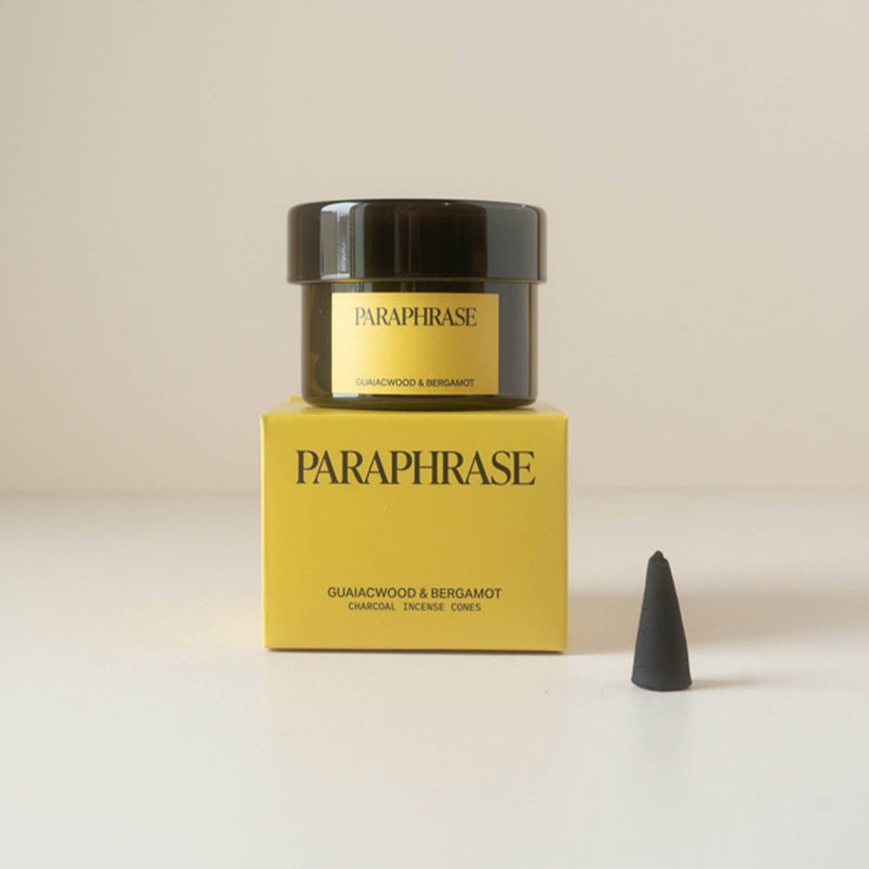 Guiacwood & Bergamot Incense Cones