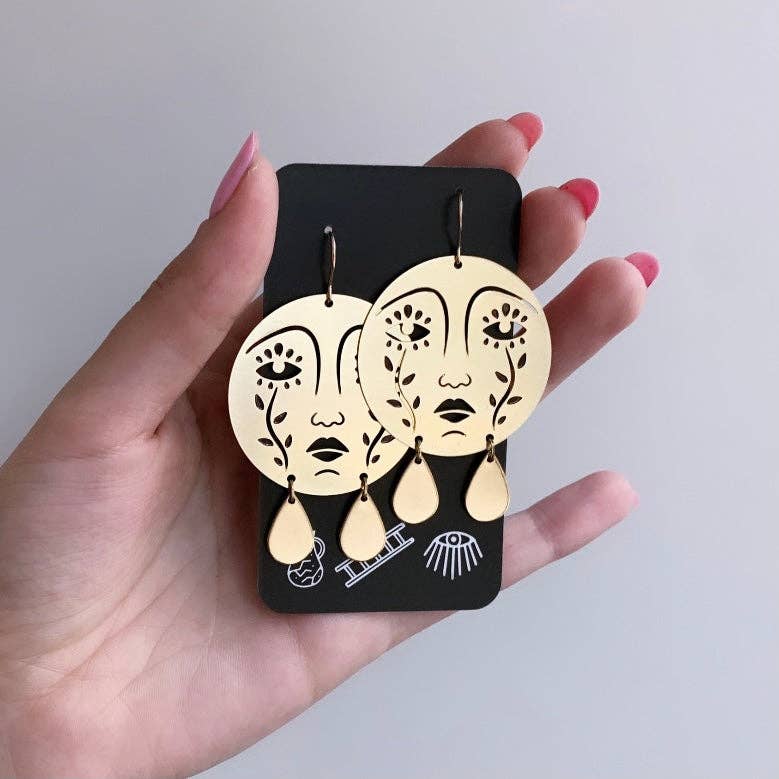 Mother Moon Earrings