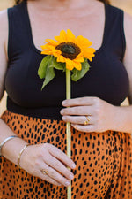 Josephine Dress in Black & Bam Bam