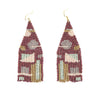 Shapes Fringe Earrings