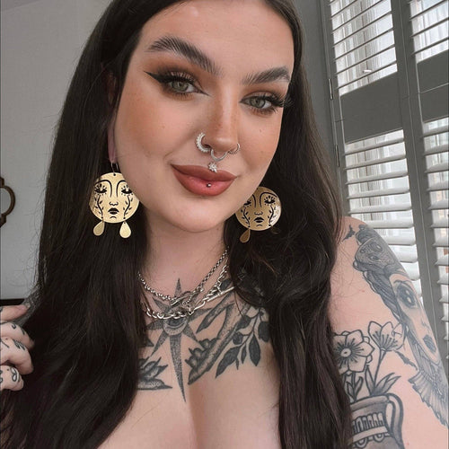 Mother Moon Earrings