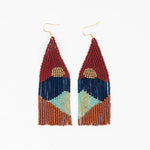 Vista Beaded Fringe Earring