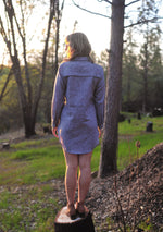 Cora Cover Up in Heatherd Stone Linen