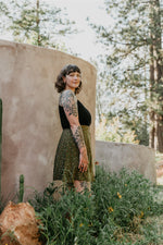 Minnie Top in Black Cotton Knit
