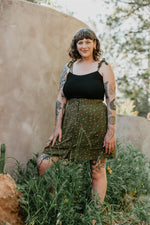 Minnie Top in Black Cotton Knit