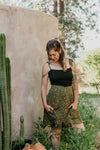 Minnie Top in Black Cotton Knit