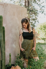 Minnie Top in Black Cotton Knit