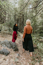 Rue Pants in Black Linen