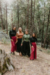 Rue Pants in Black Linen