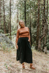 Rue Pants in Black Linen