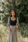 Rue Skirt in Cotton Gingham