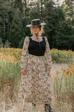 Rue Skirt in Cotton Tarot