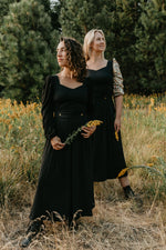 Elizabeth Top in Black on Black