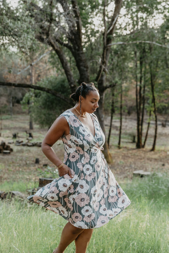 dresses for days Day CottonLinedRemovable Straps with Button ClosurePocketsModel 1 is 54 size 4 and wearing a size smallModel is 59 size 2 Stylish Women's Dresses - Express