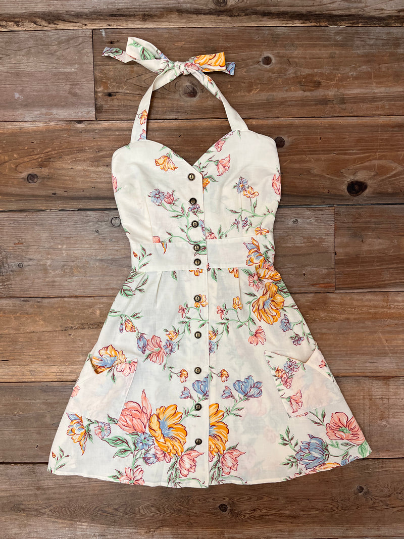 Bedding Dress one of a kind in Medium