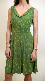 Sheet Dress in Green Sprout