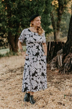 Bella Dress in Bow Tie Challis