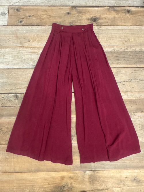 Rue Pants in Merlot Challis