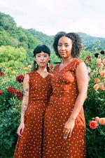 Xena Dress in Hazel Calico Flower