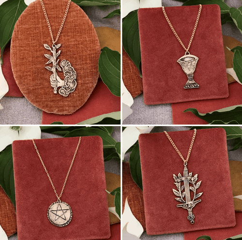 Tarot Necklace suite by Alchemilla
