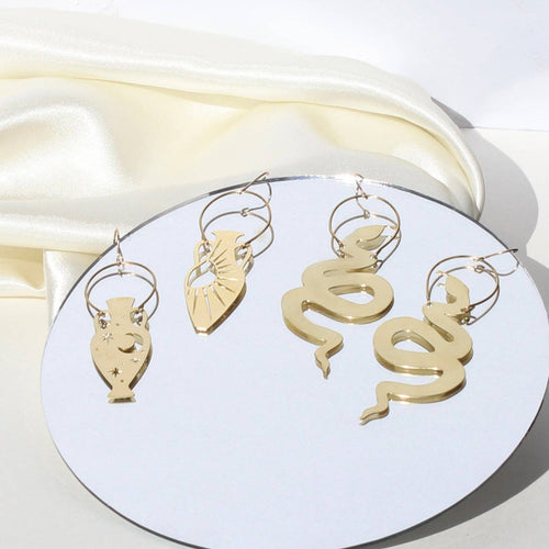 Jormungandr Earrings