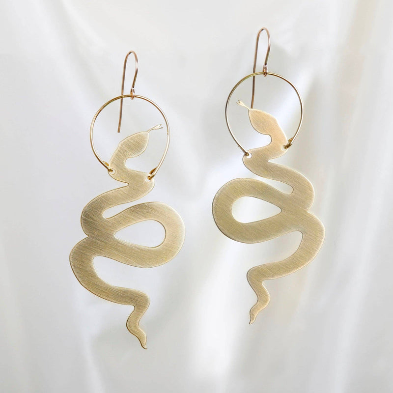 Jormungandr Earrings