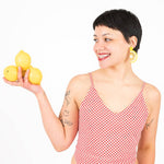 Lemon Slice Post Earrings