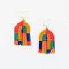 Patchwork Arco Earrings