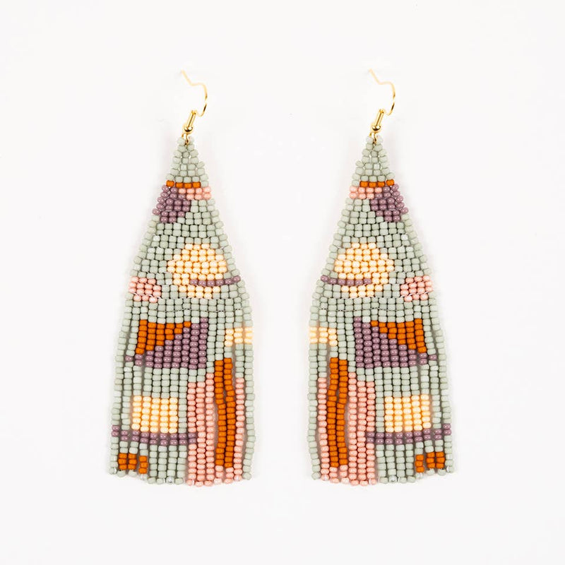 Shapes Fringe Earrings