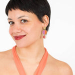 Mod Block Earrings