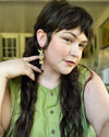 Horned Mother Moon Earrings