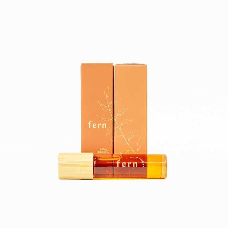 Roll-on perfume - FERN - 100% essential oil & jojoba oil