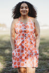 field day Dress Bedding Dress in Tomato