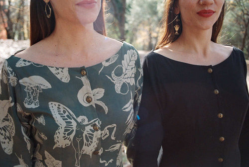 Field Day Dress Bhodie Dress in Emerald Woodland Wonder
