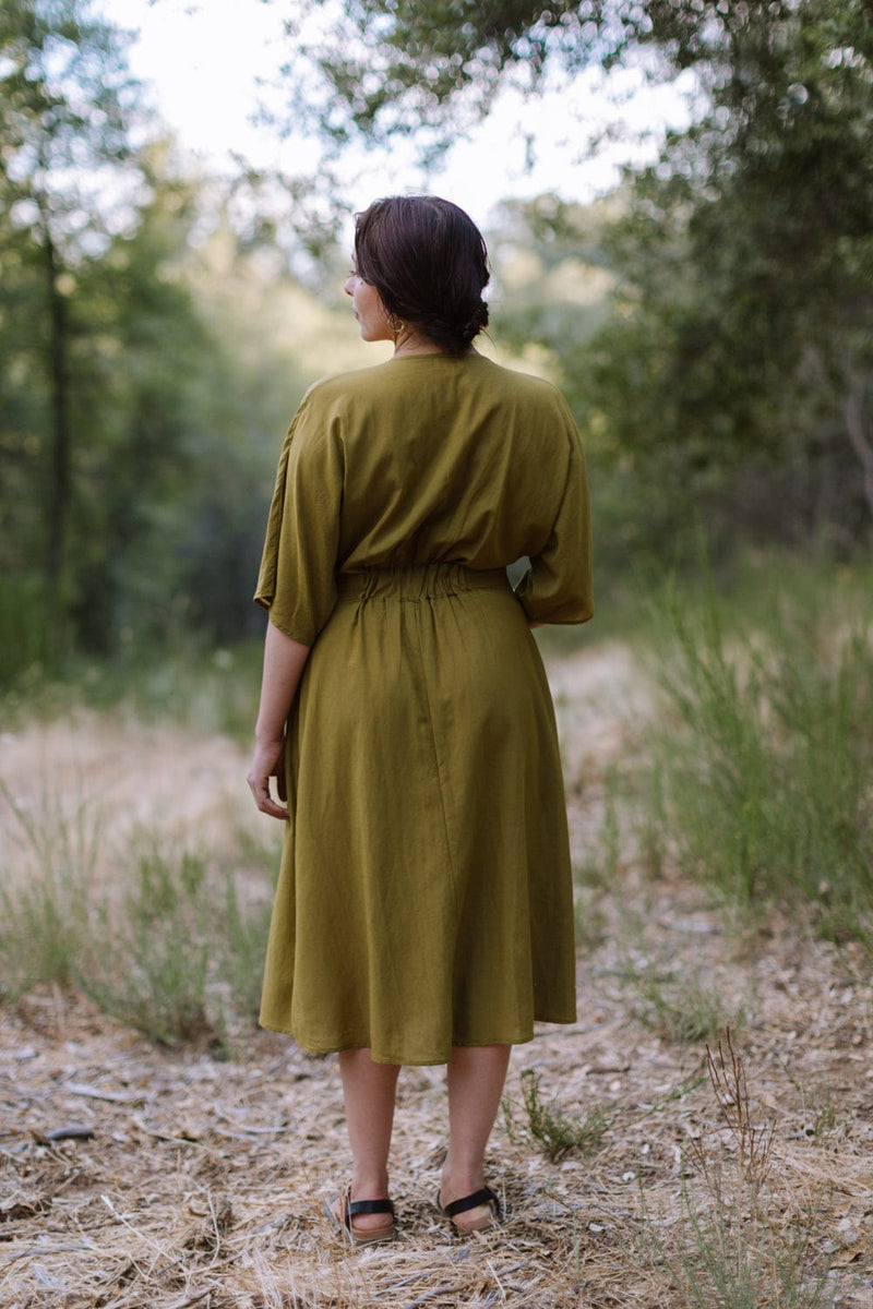 pea green dress BEC + BRIDGE
