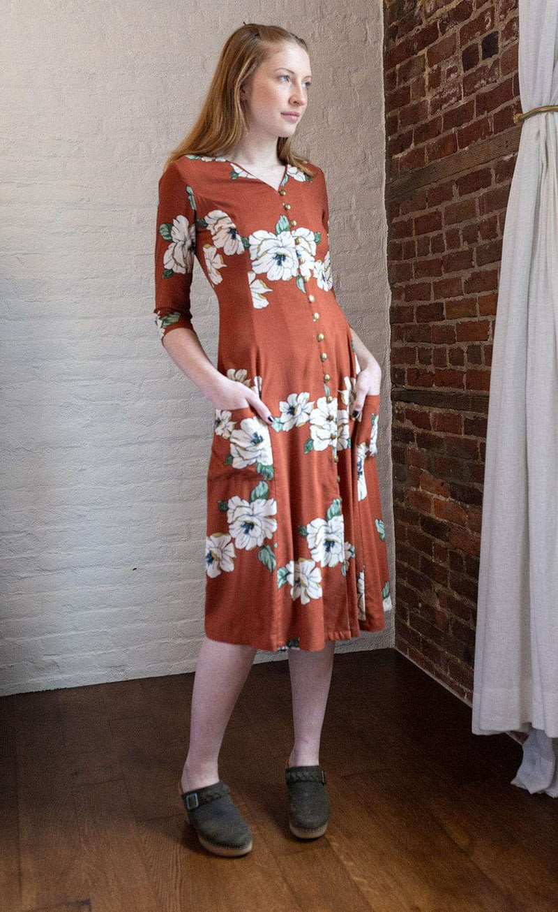 Field Day Dress Fiona Dress in Sienna Magnolia