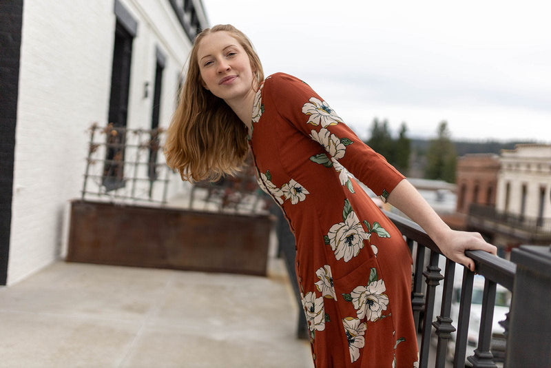 Field Day Dress Fiona Dress in Sienna Magnolia
