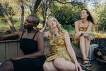 Field Day Dress Uriah Dress in Mustard Marigold Linen