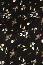 Field Day Fabric Sweet Pea Rayon Challis Fabric by the Yard