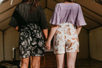 Perfect Shorts in Black Woodland Wonder