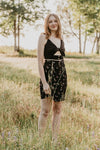 Rah Rah Skirt in Dark Floral