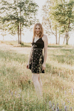 Rah Rah Skirt in Dark Floral