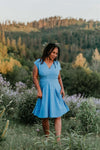 Spicy Xena in Cornflower Blue