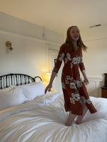 Fiona Dress in Sienna Magnolia